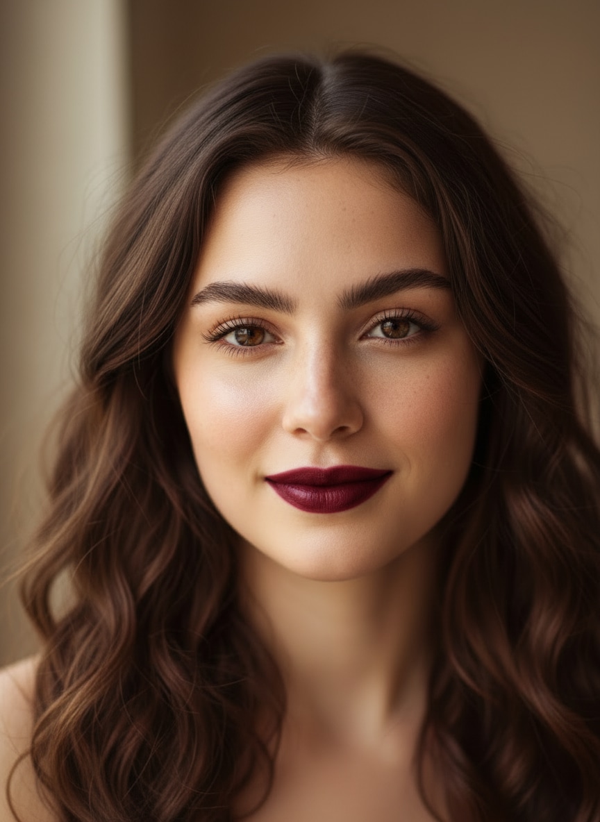 AI Lipstick Try-On - Plum