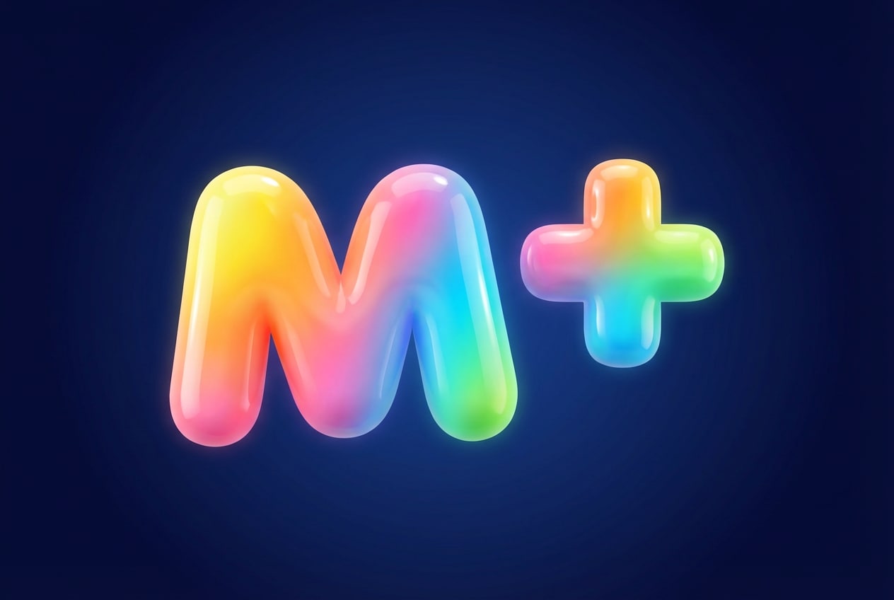 Media.io Bubbly Emoji Style Logo preview