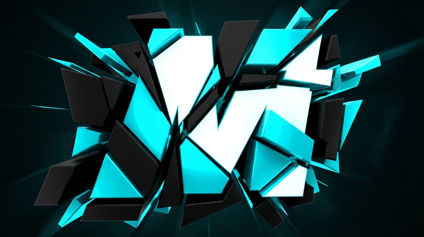 Media.io Abstract Sculptural Logo Style preview