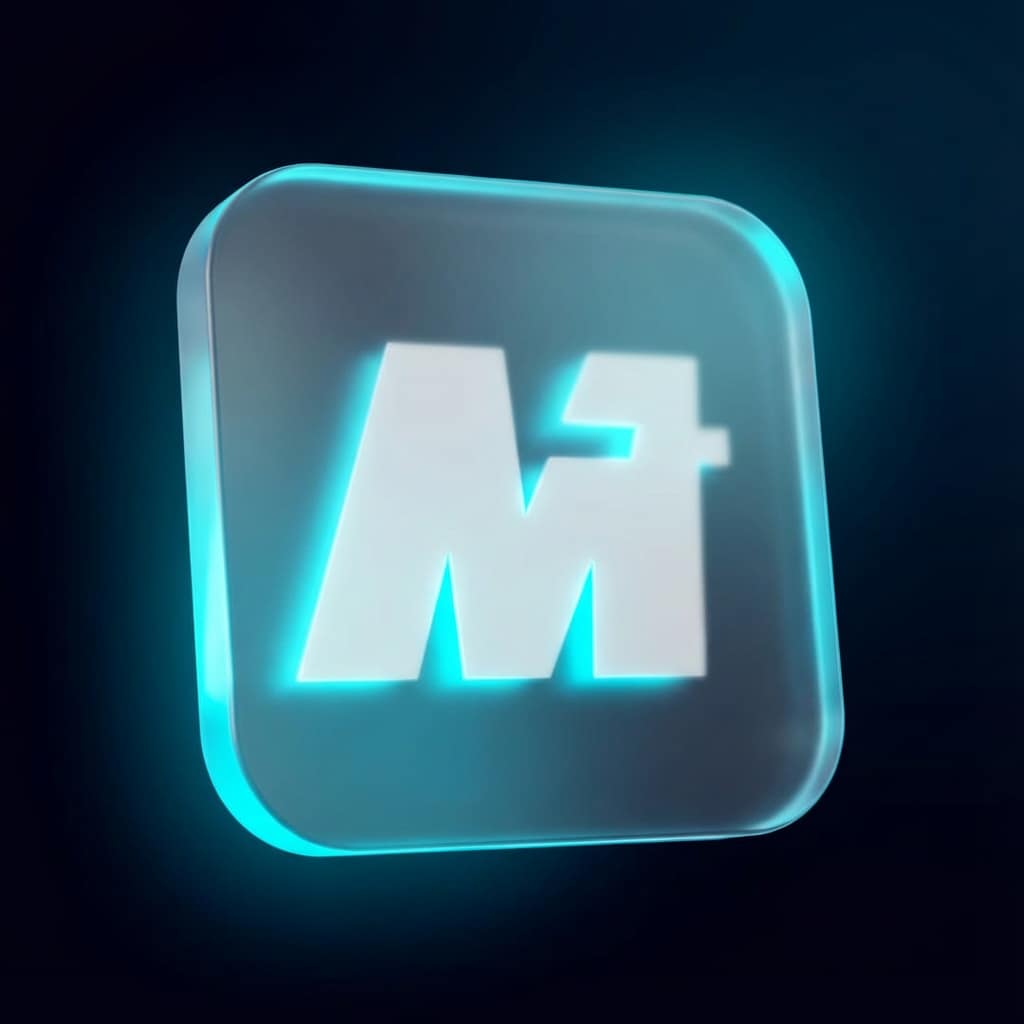 Media.io Glassmorphism Soft Blur Icon Style preview