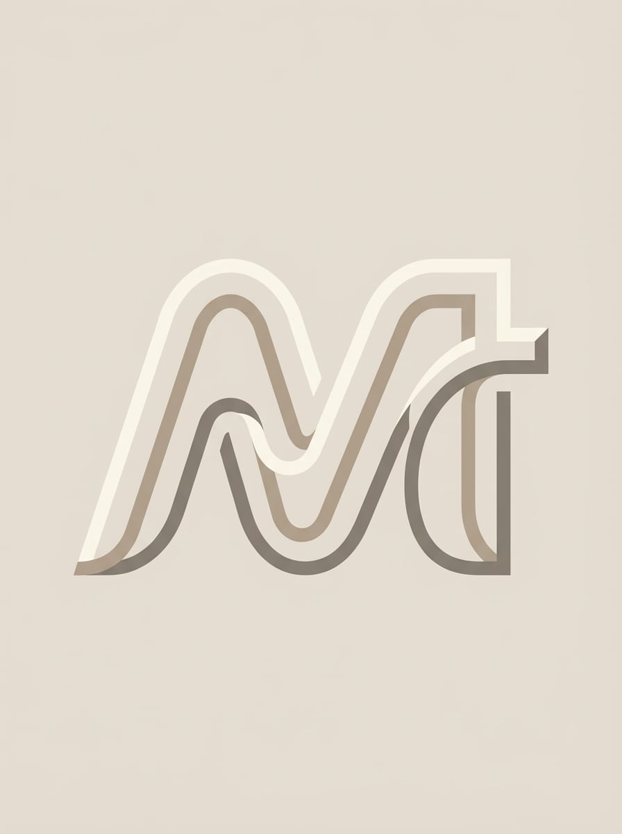 Media.io Minimal Line-Art Logo Style preview