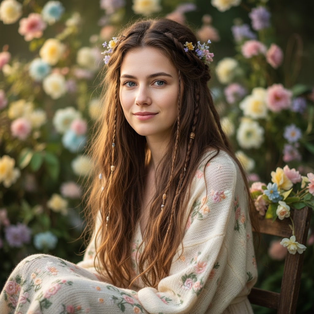Braided Hair – Boho Style