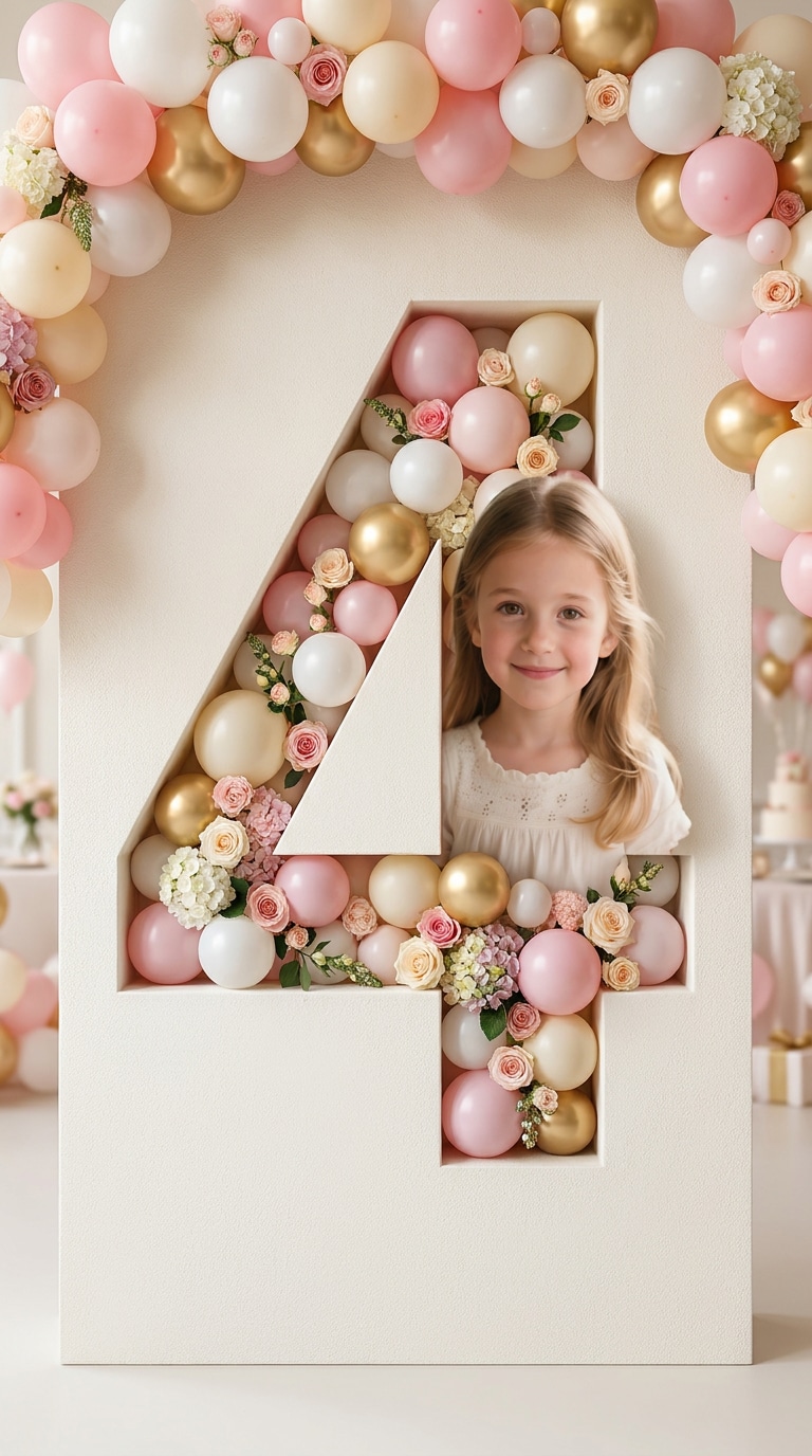 Confetti rain birthday celebration prompt