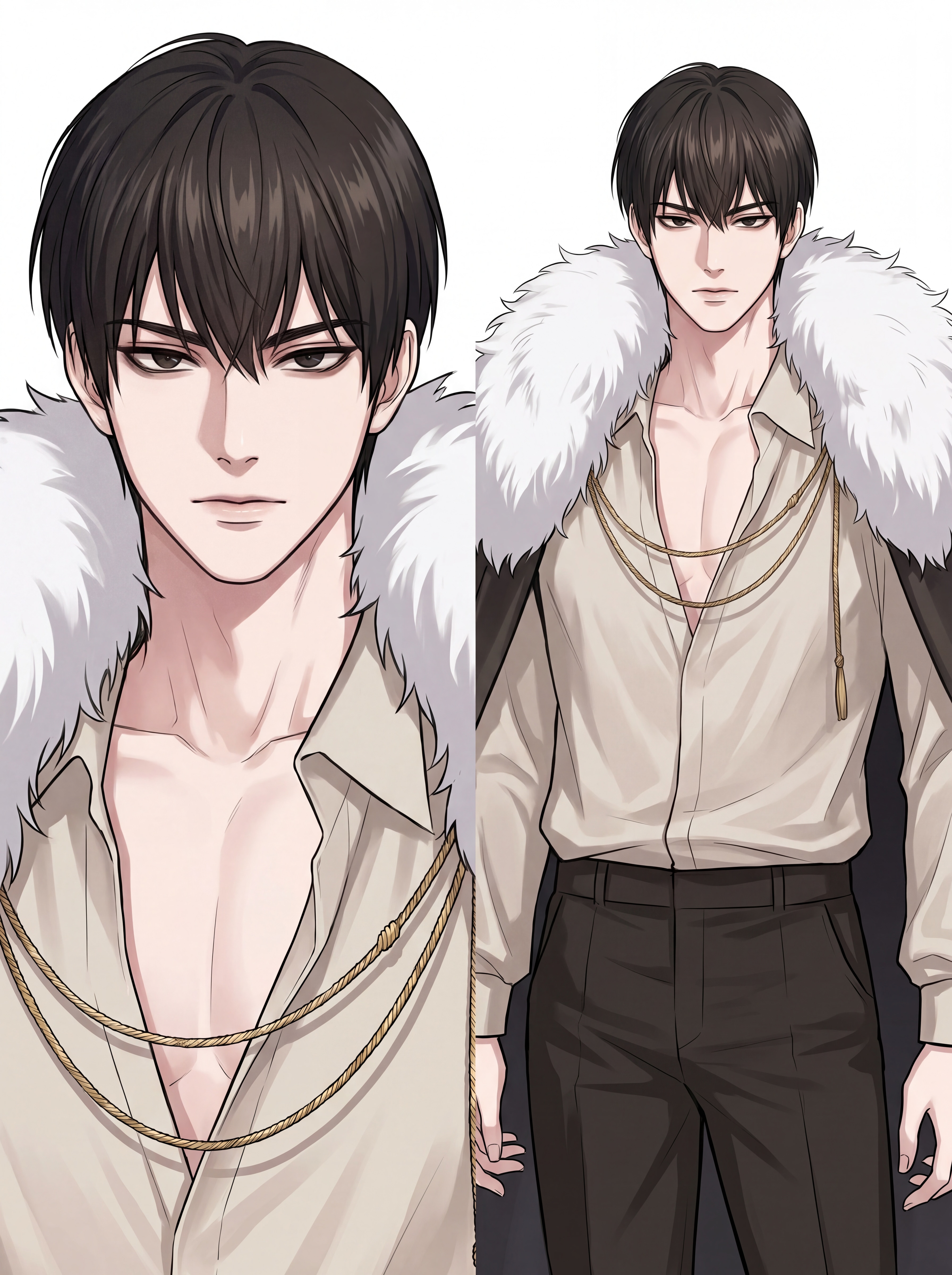 AI Manhwa Character demo 3