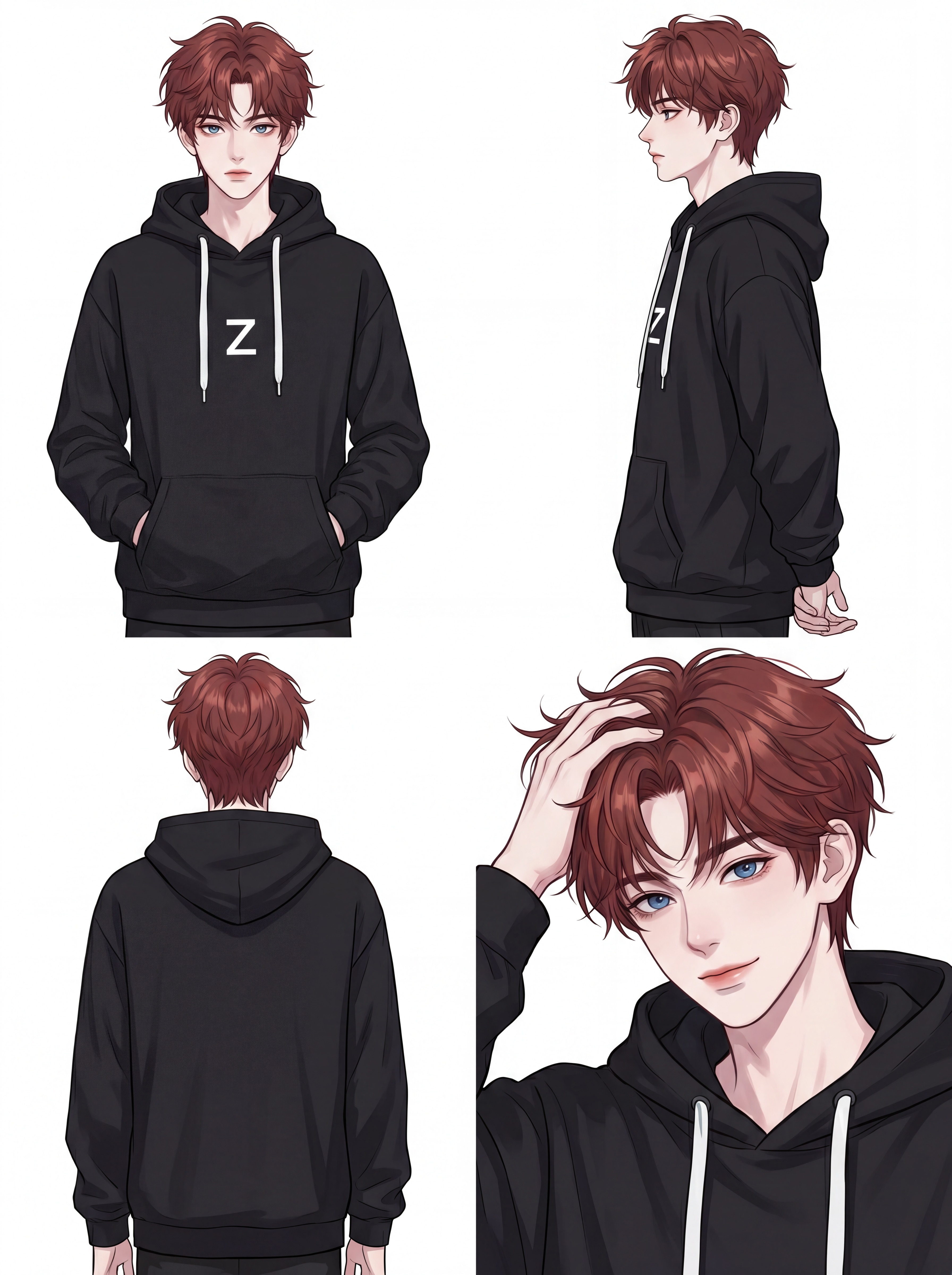 AI Manhwa Character demo 4