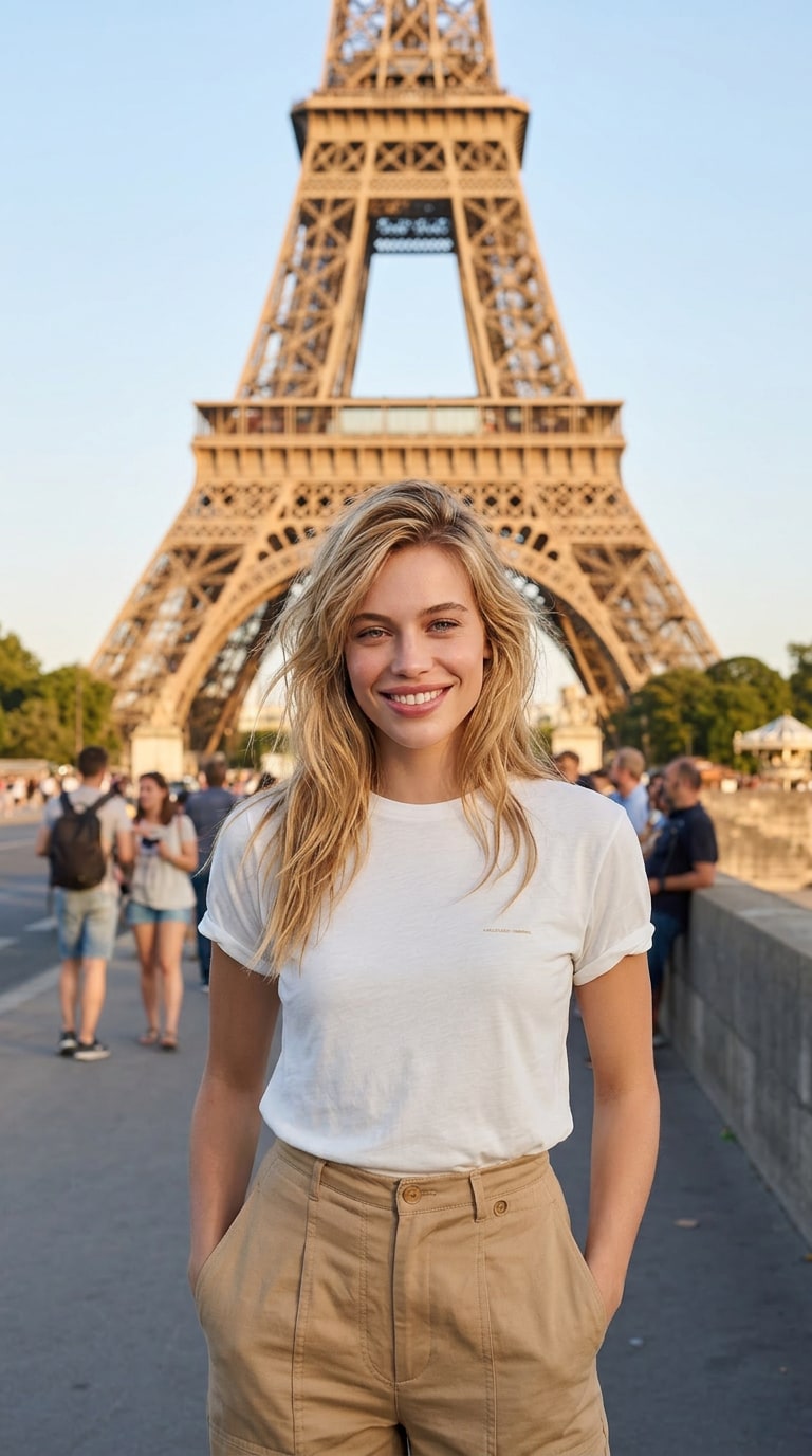 AI map animation landmark emerging from map