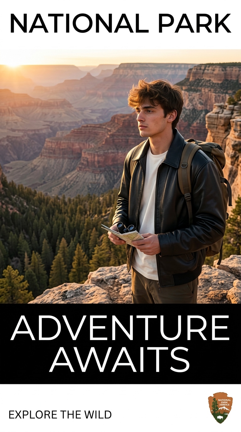 National Park Adventure Poster Prompt