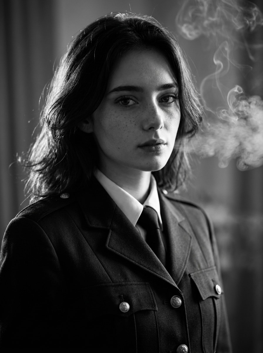 Noir Detective Uniform Portrait AI Police Portrait Effect prompt