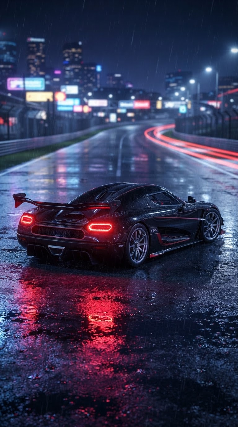 Racing Wallpaper AI Poster Prompt