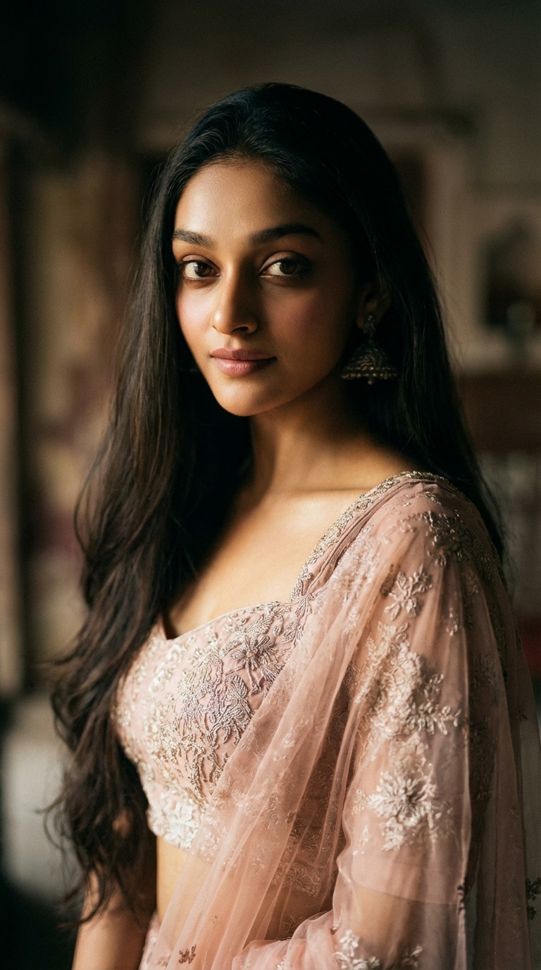 Cinematic Film-Look Saree