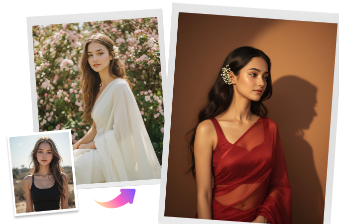 ai saree generator online