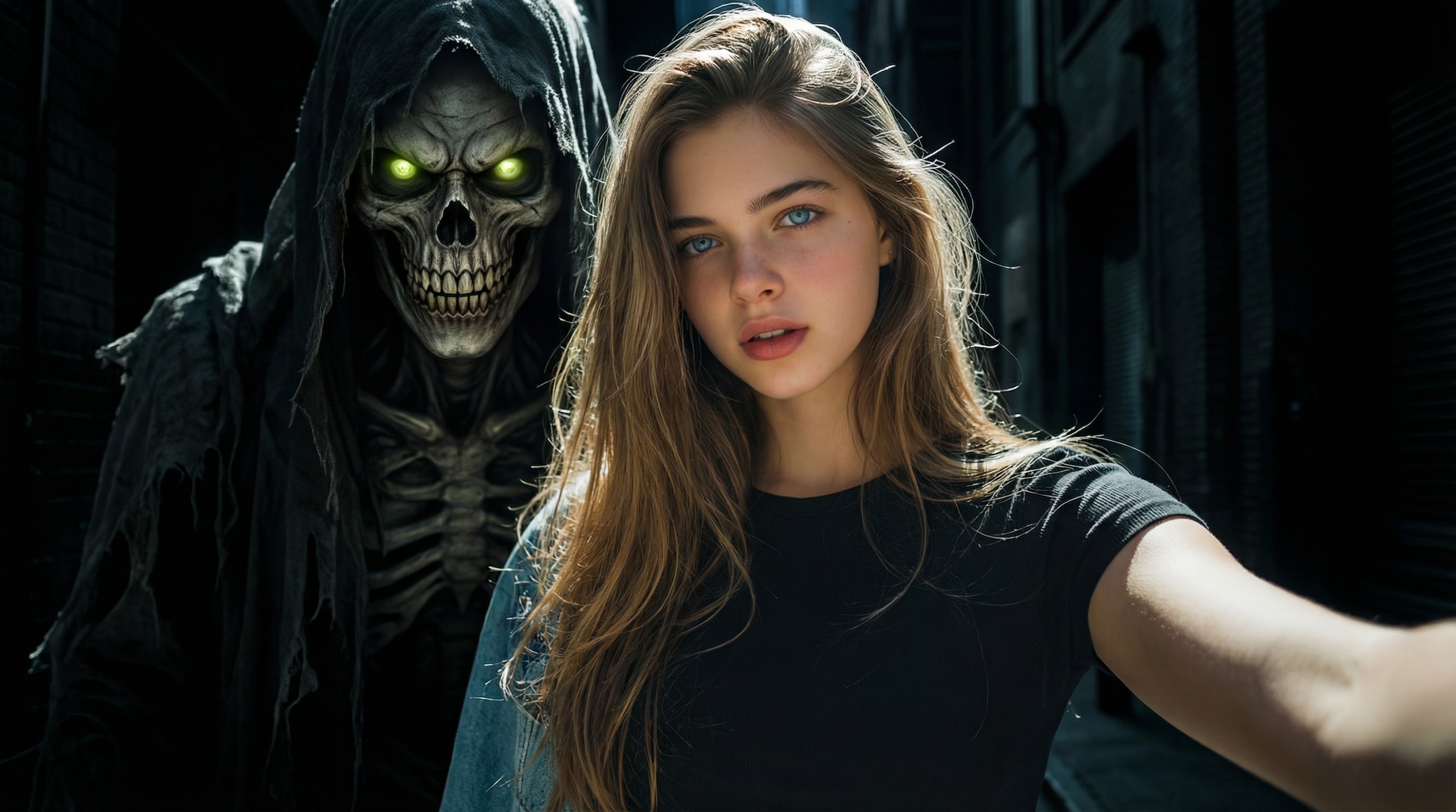 Shinigami Appearing Behind Me