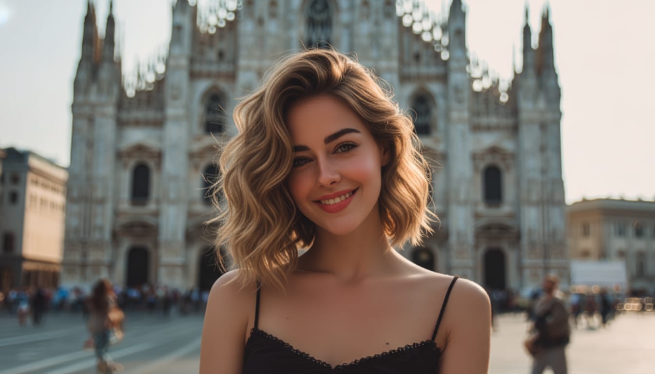 Short Wavy Hair