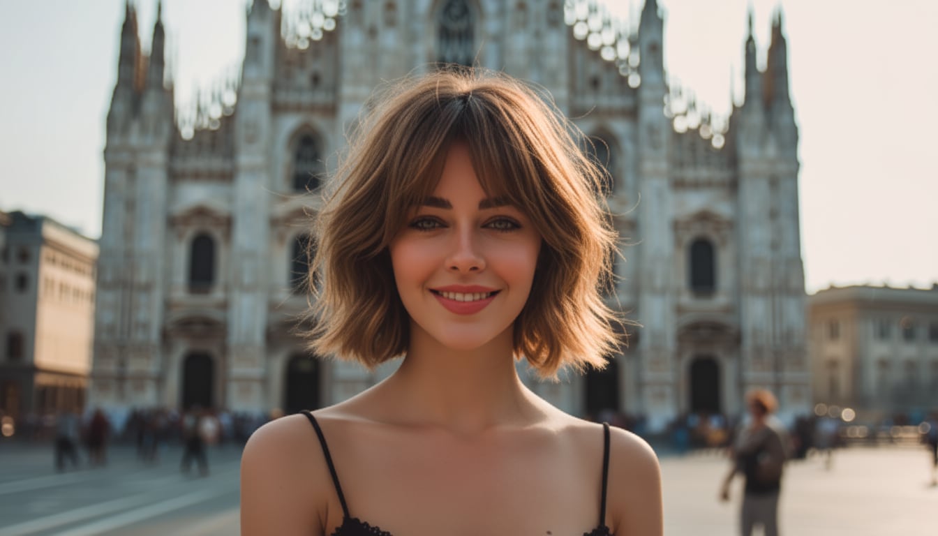 Tousled Short Hair