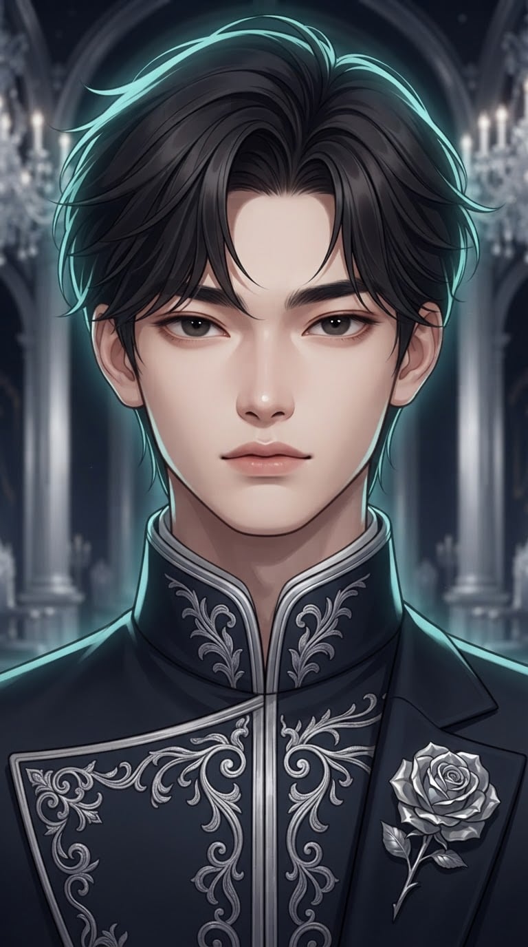 Silver Palace AI avatar prompt for profile picture