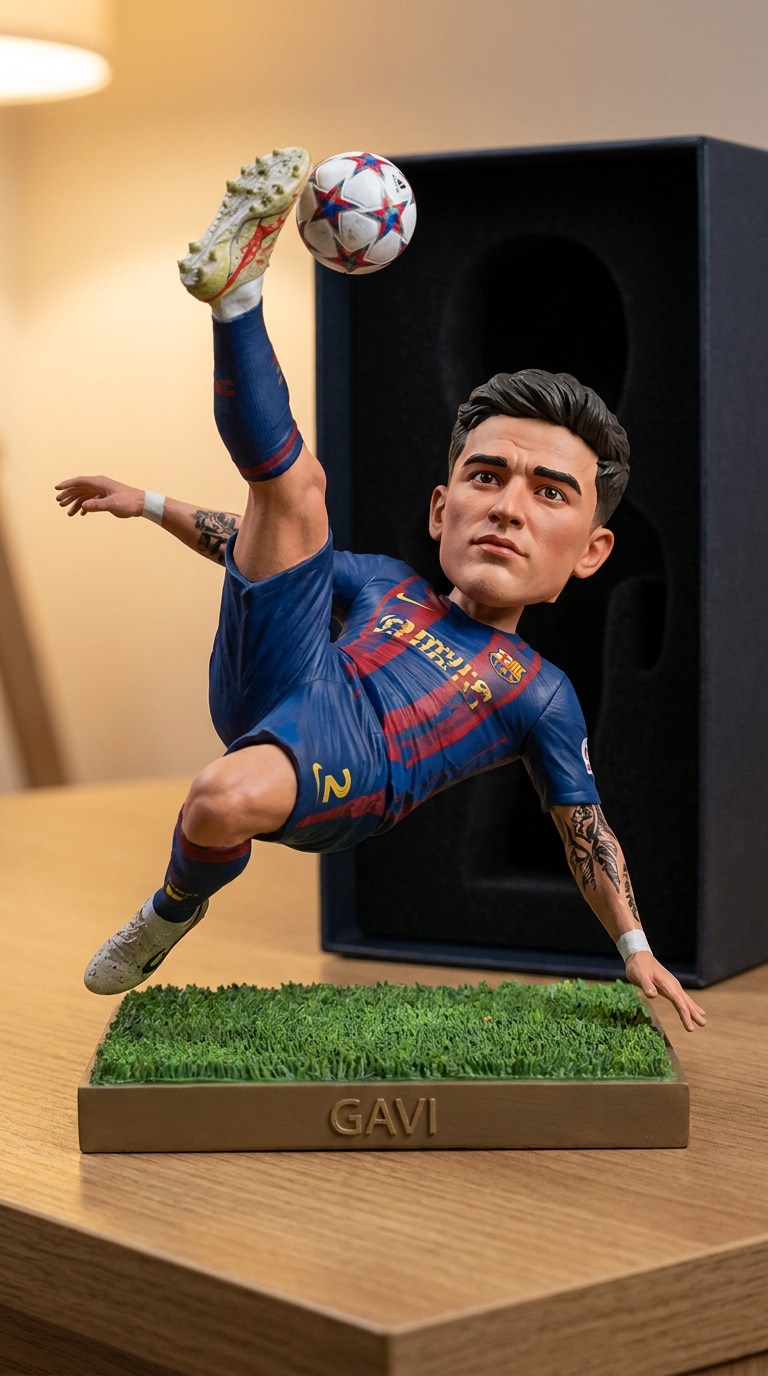 Sports gift bobblehead prompt