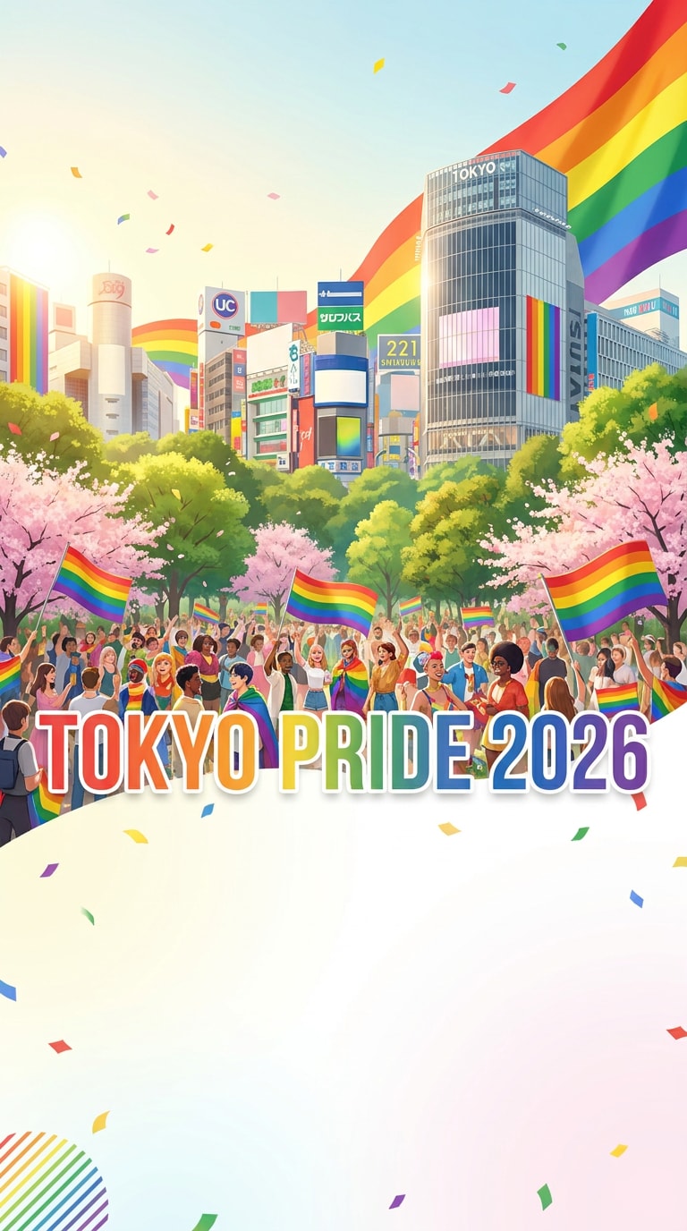 Tokyo Pride 2026 Prideポスター背景