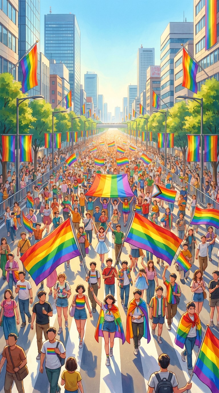 東京レインボーパレード画像