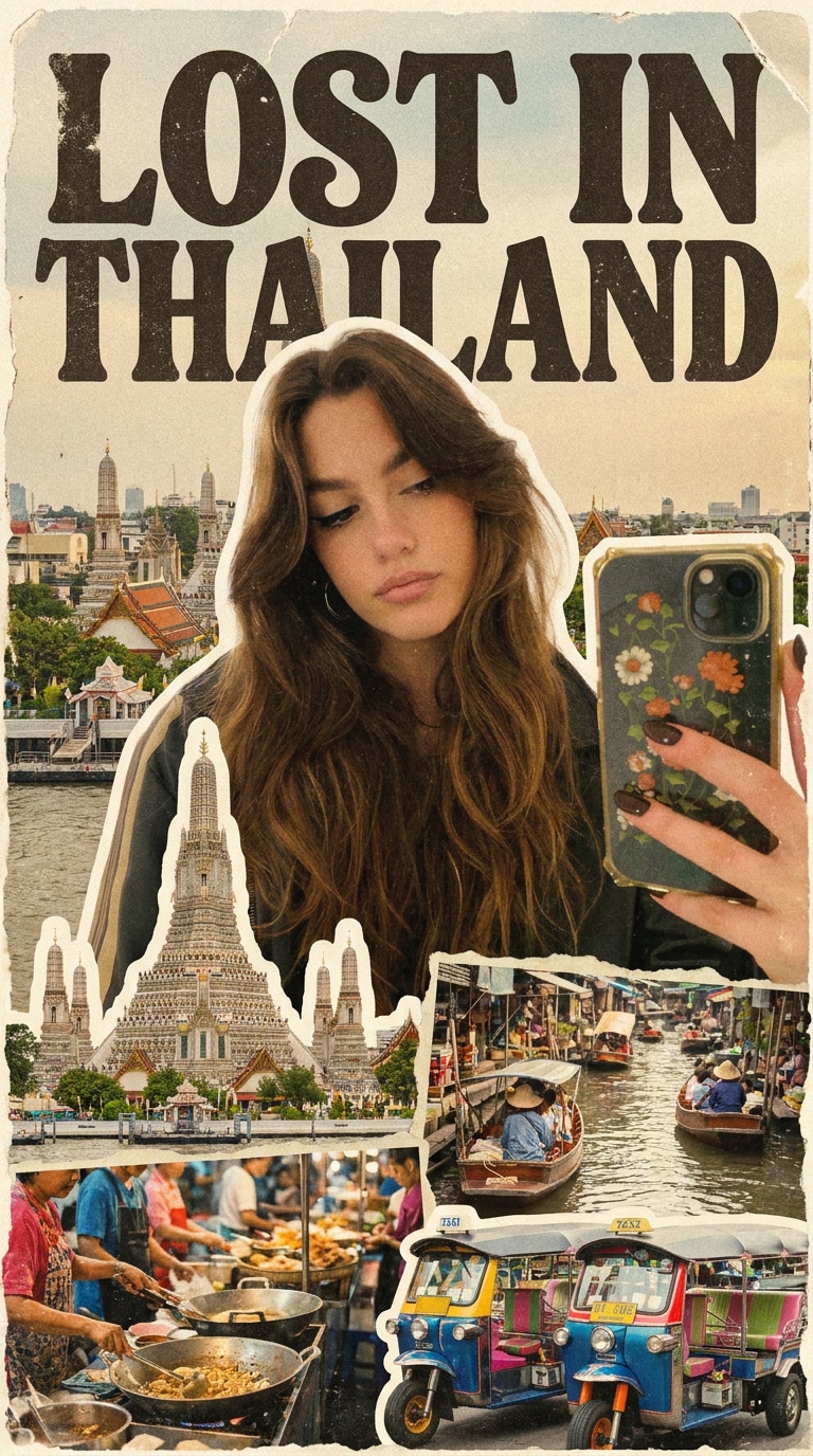 Lost in Thailand Film Grain Poster