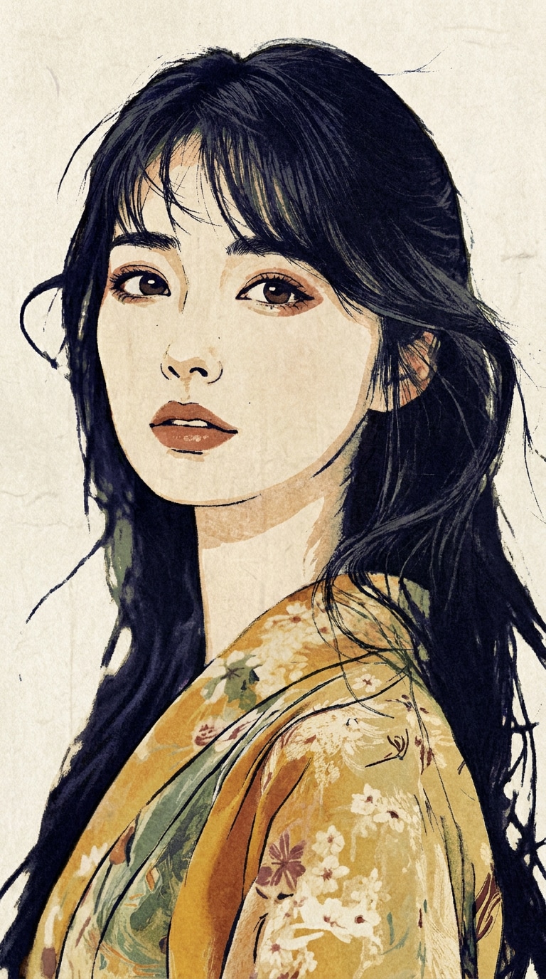 浮世絵風AI画像生成プロンプト