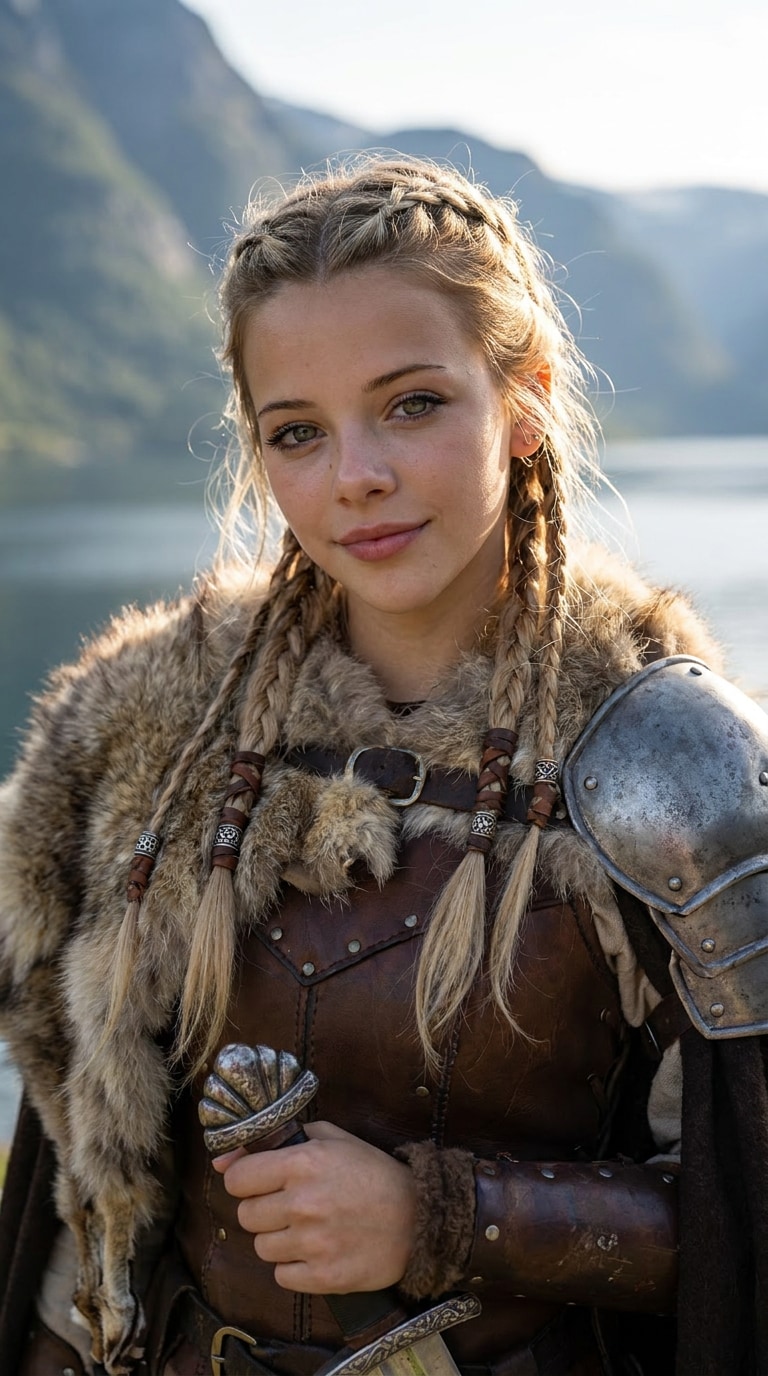 Photorealistic AI Viking Portrait Prompt