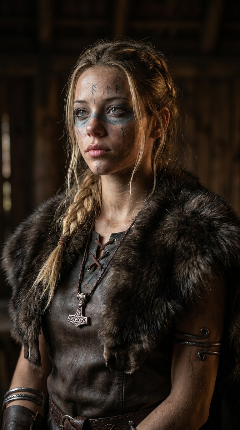 Rune Tattoos War Paint Viking Prompt