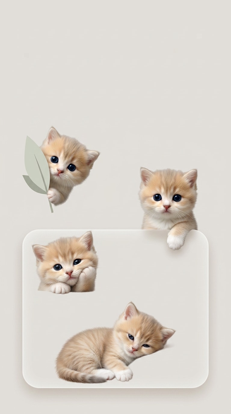 猫の極簡追加バリエーション