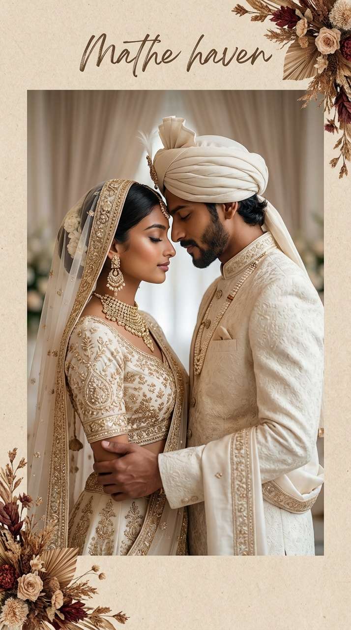 AI Wedding Photo Template 1