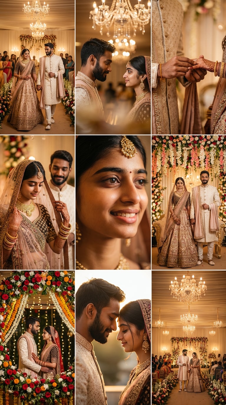 AI wedding photo template 4