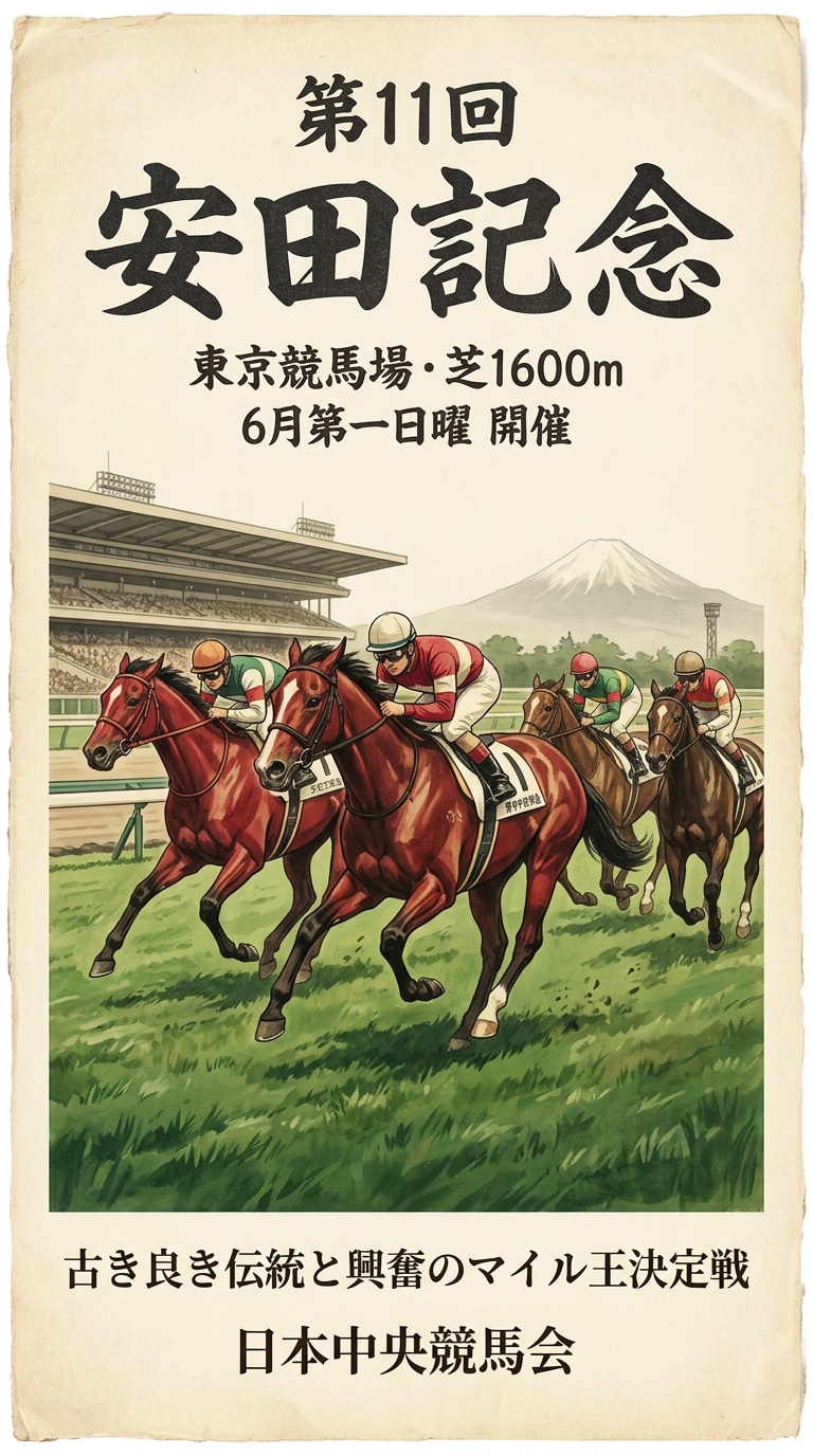レトロ競馬ポスター