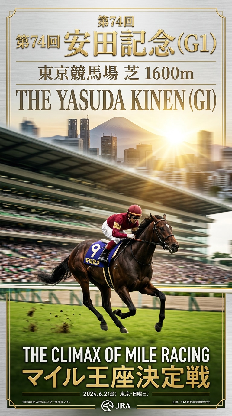 競馬レース写真風プロンプト