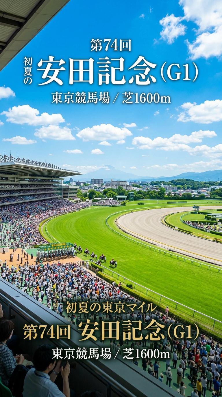 初夏の東京競馬場
