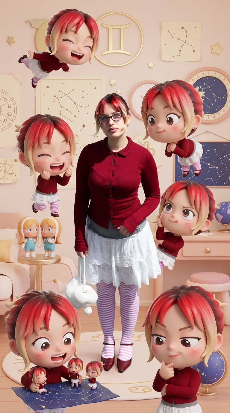 Yumi's Cells emotional chaos chibi poster