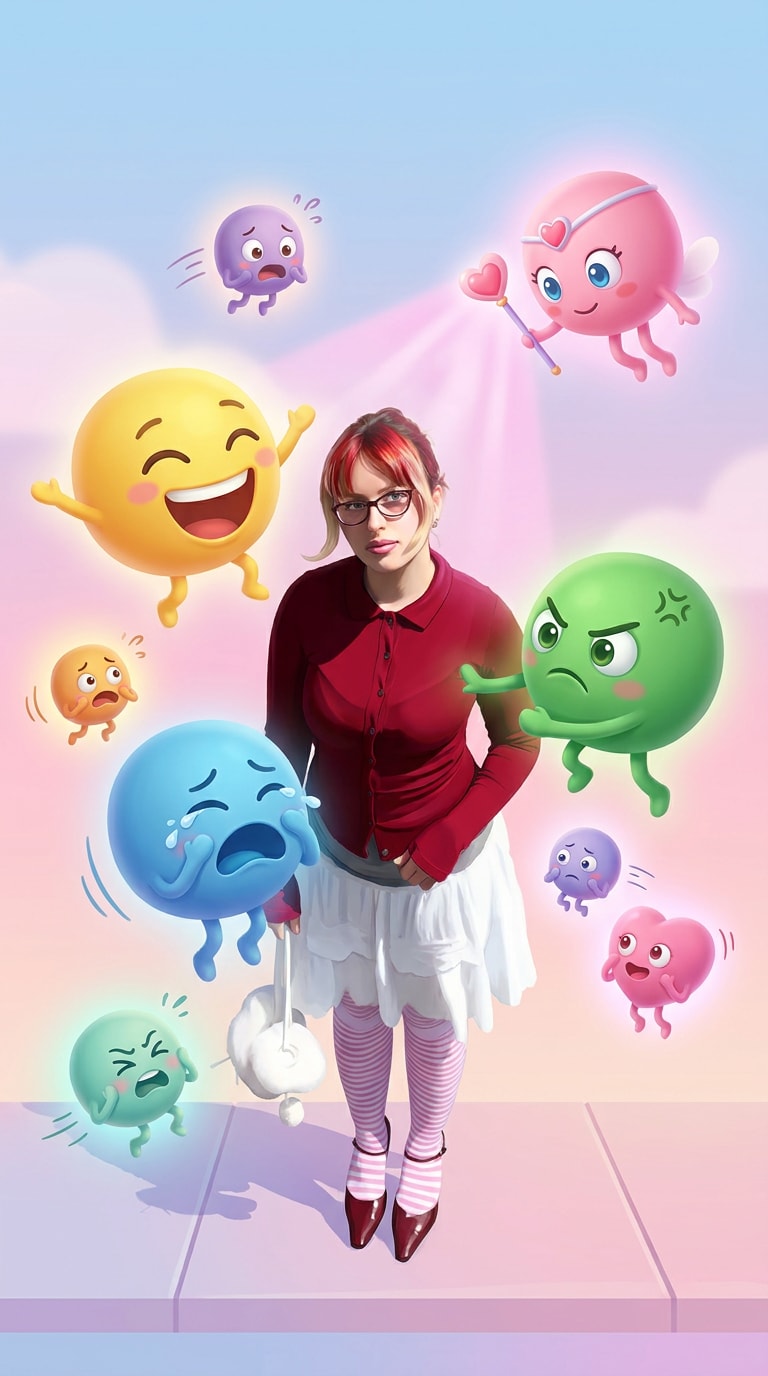Yumi's Cells emotional chaos ensemble poster