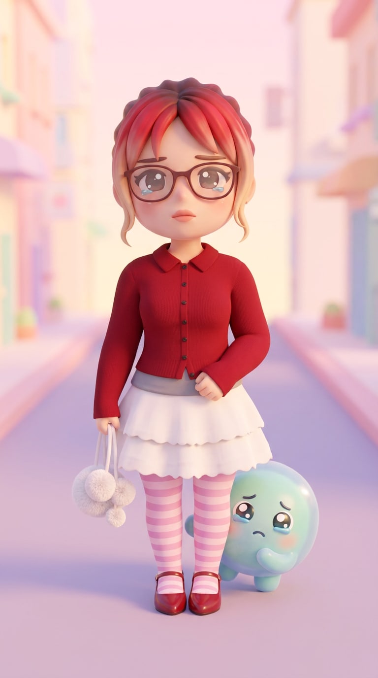 Yumi's Cells jealous emotion poster