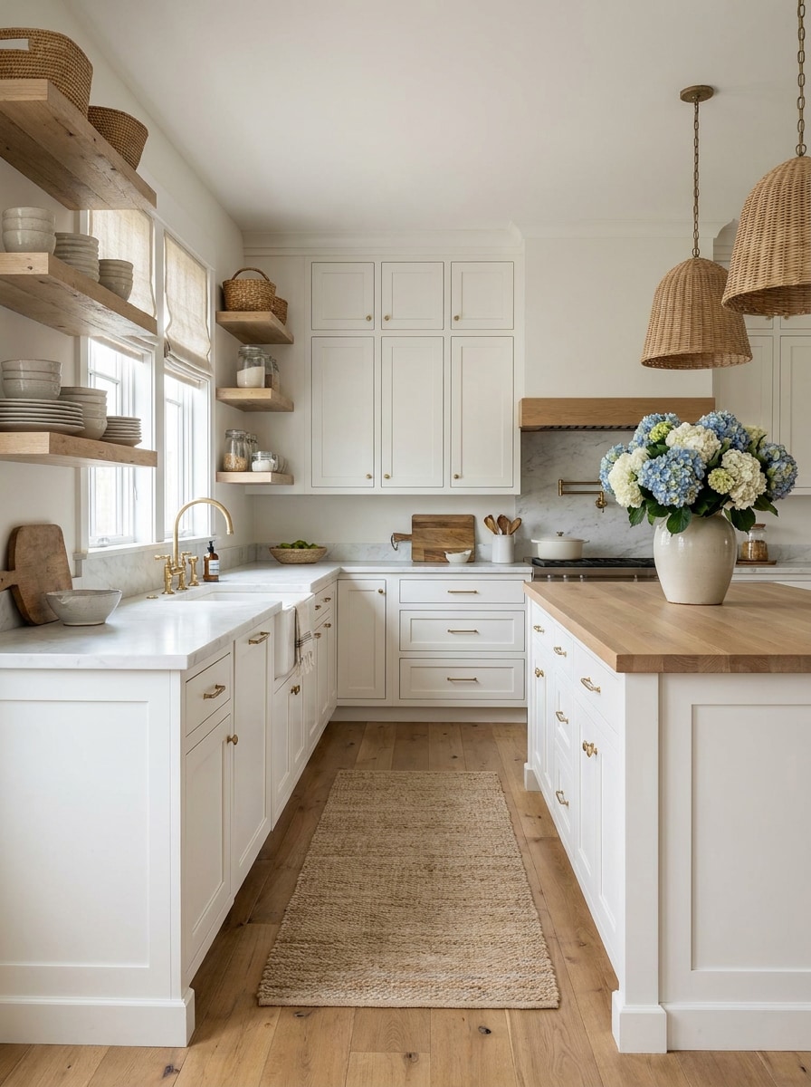 Airy Coastal Kitchen