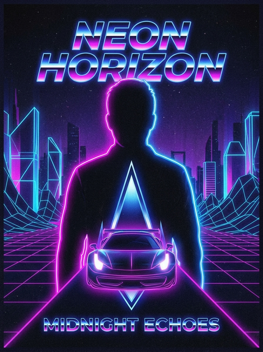 Album Cover Neon Aura