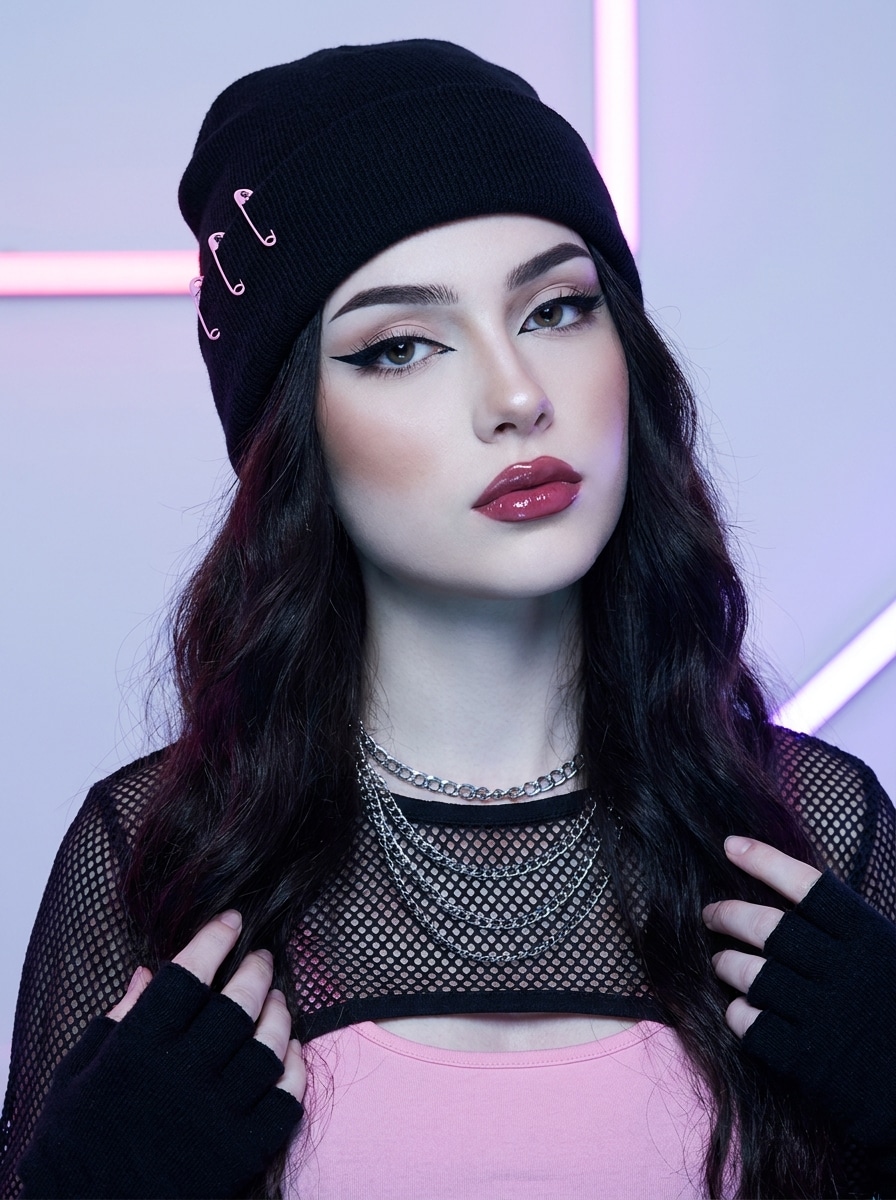 Alt Egirl Black-Pink