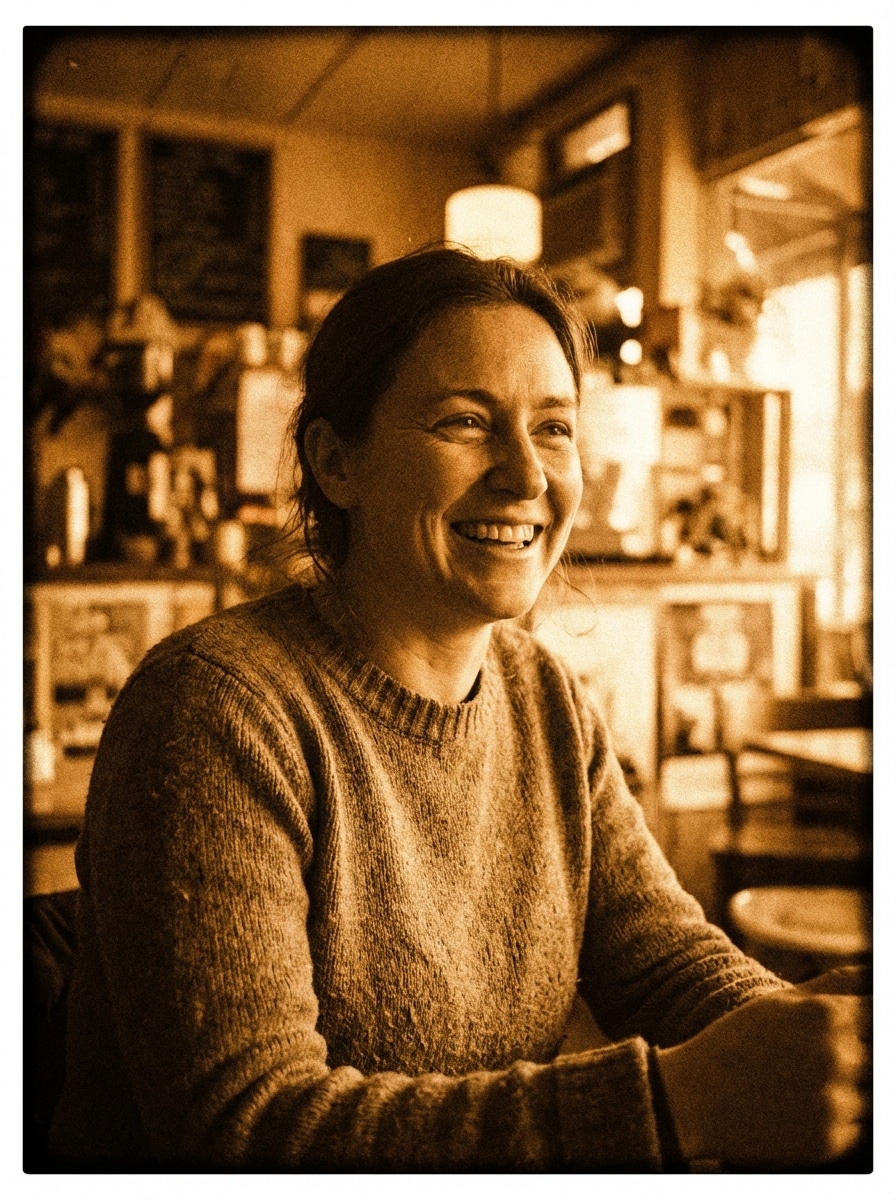 Analog Film Grain Cinematic Portrait