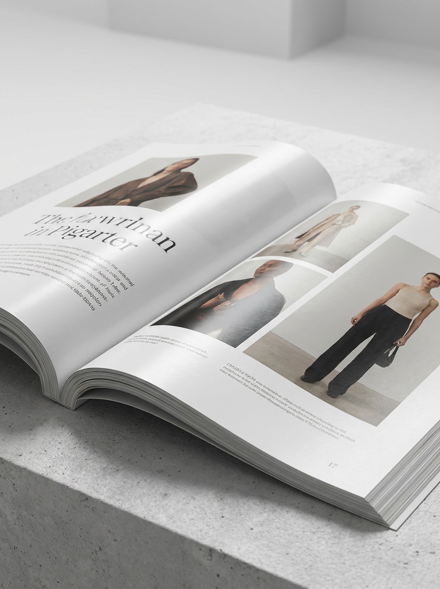 Angled Open Magazine