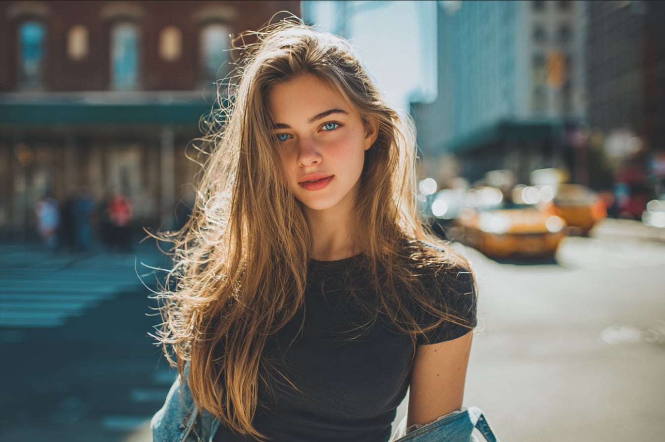 before - natural skin