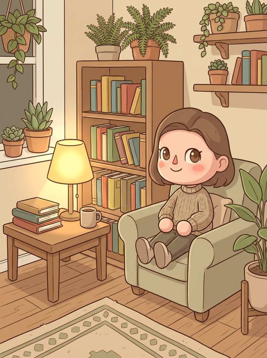 Cozy Room Portrait