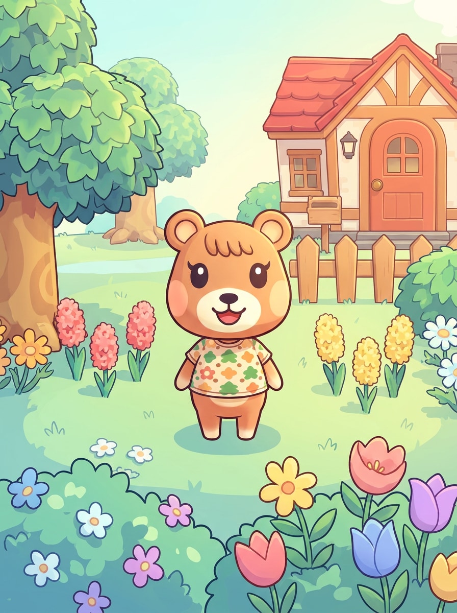 Island Scene Portrait