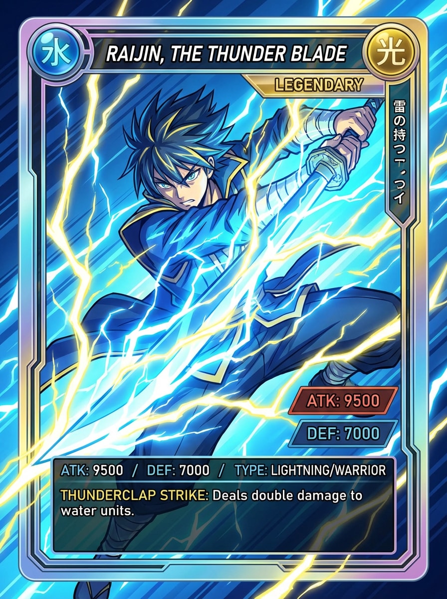 Anime Battle Card