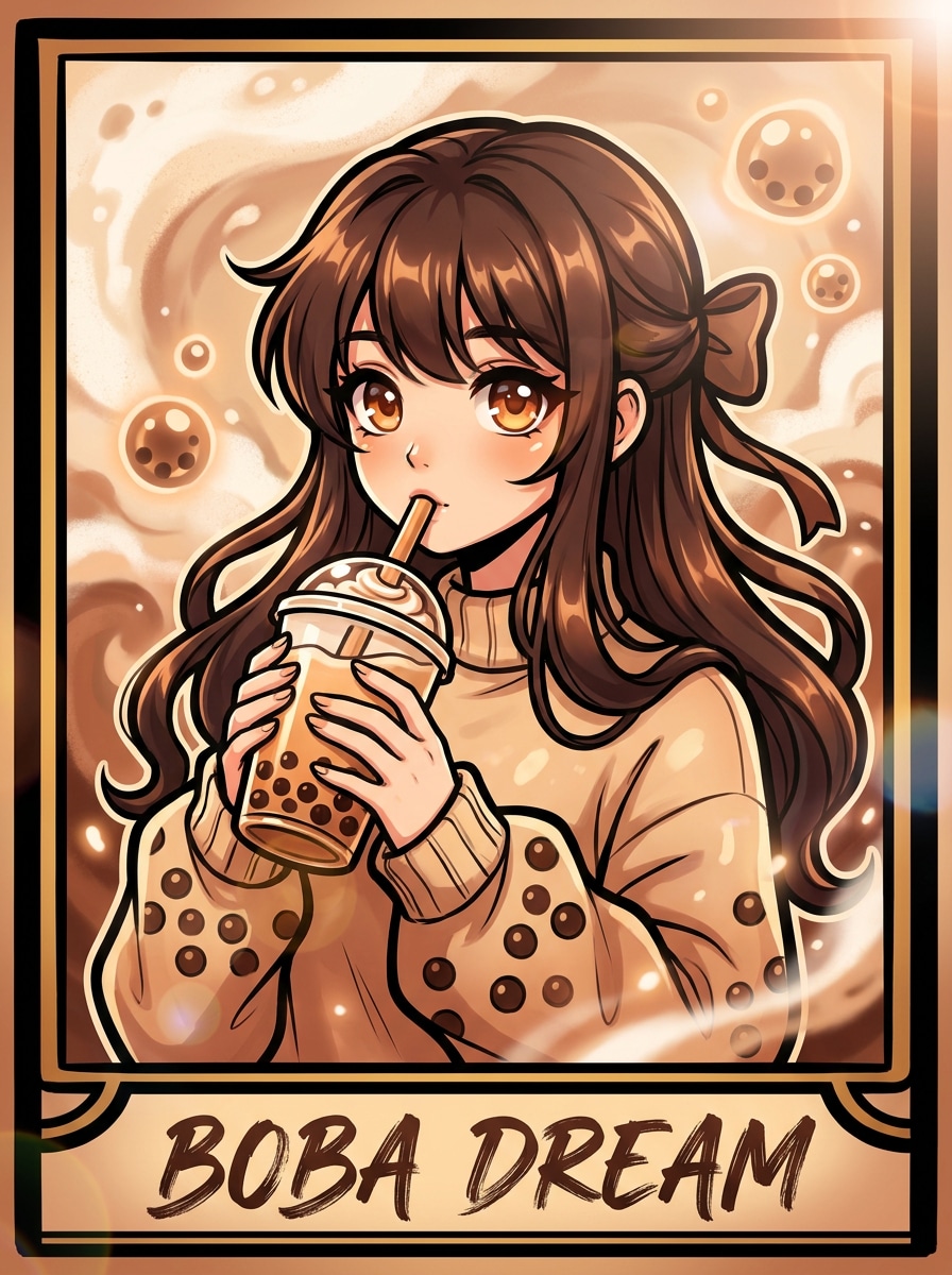 Anime Boba Poster