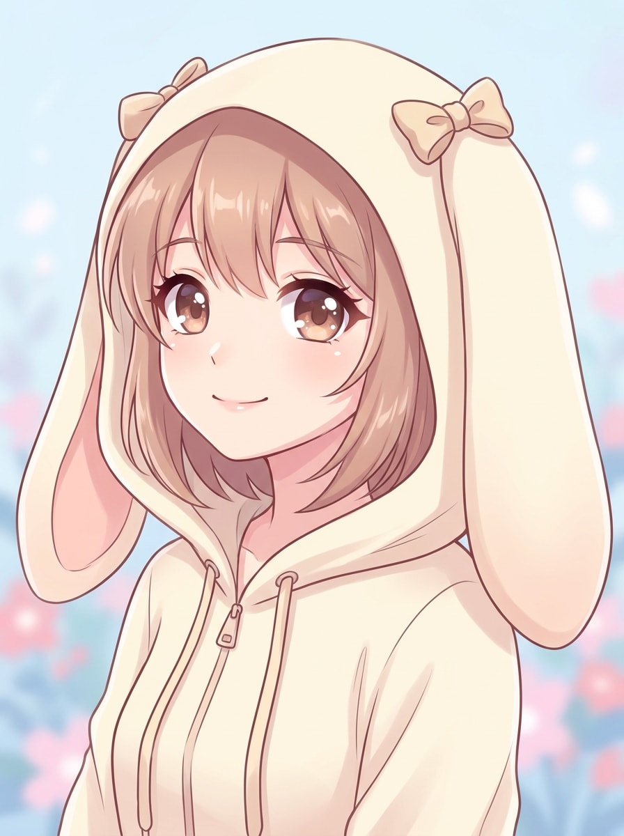 Anime Bunny Portrait