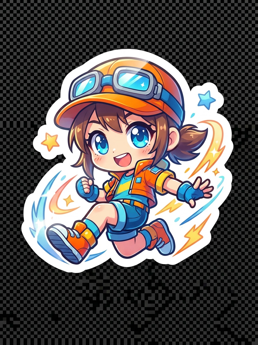 Anime Chibi Decal