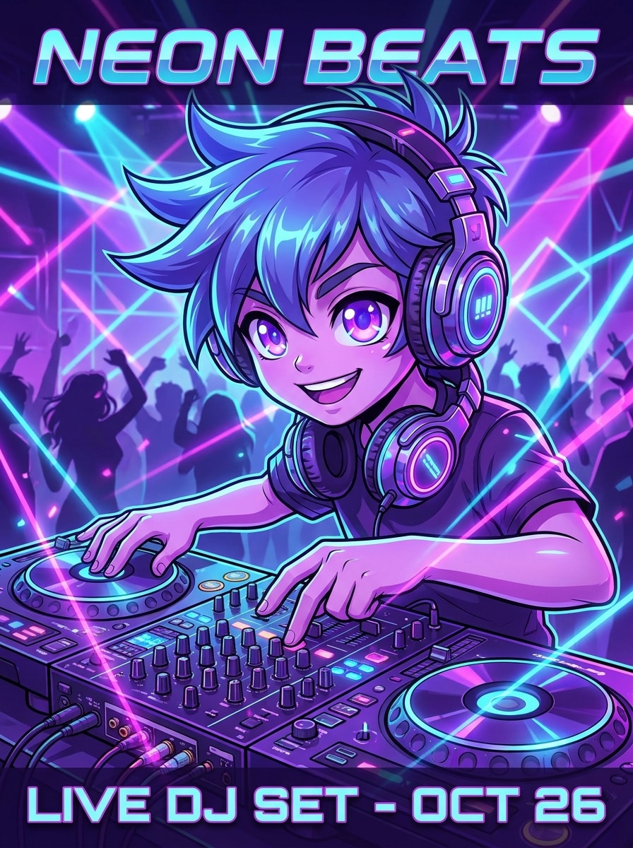 Anime DJ Filter
