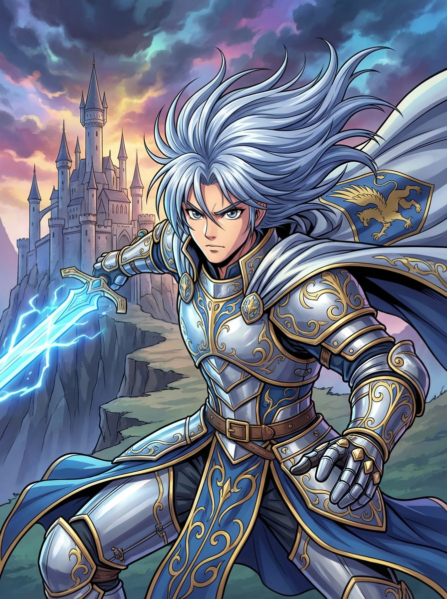 Anime Fantasy Knight