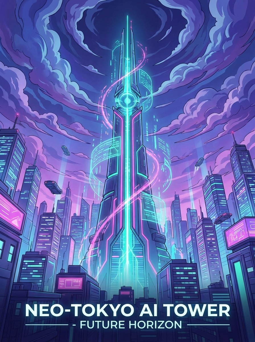 Anime Future Tower